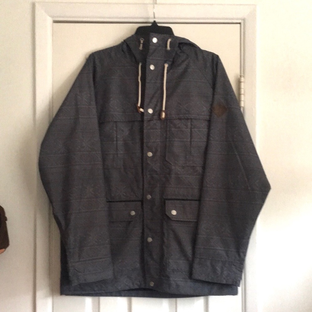 BURTON Gray Snowboard Shell Unlined